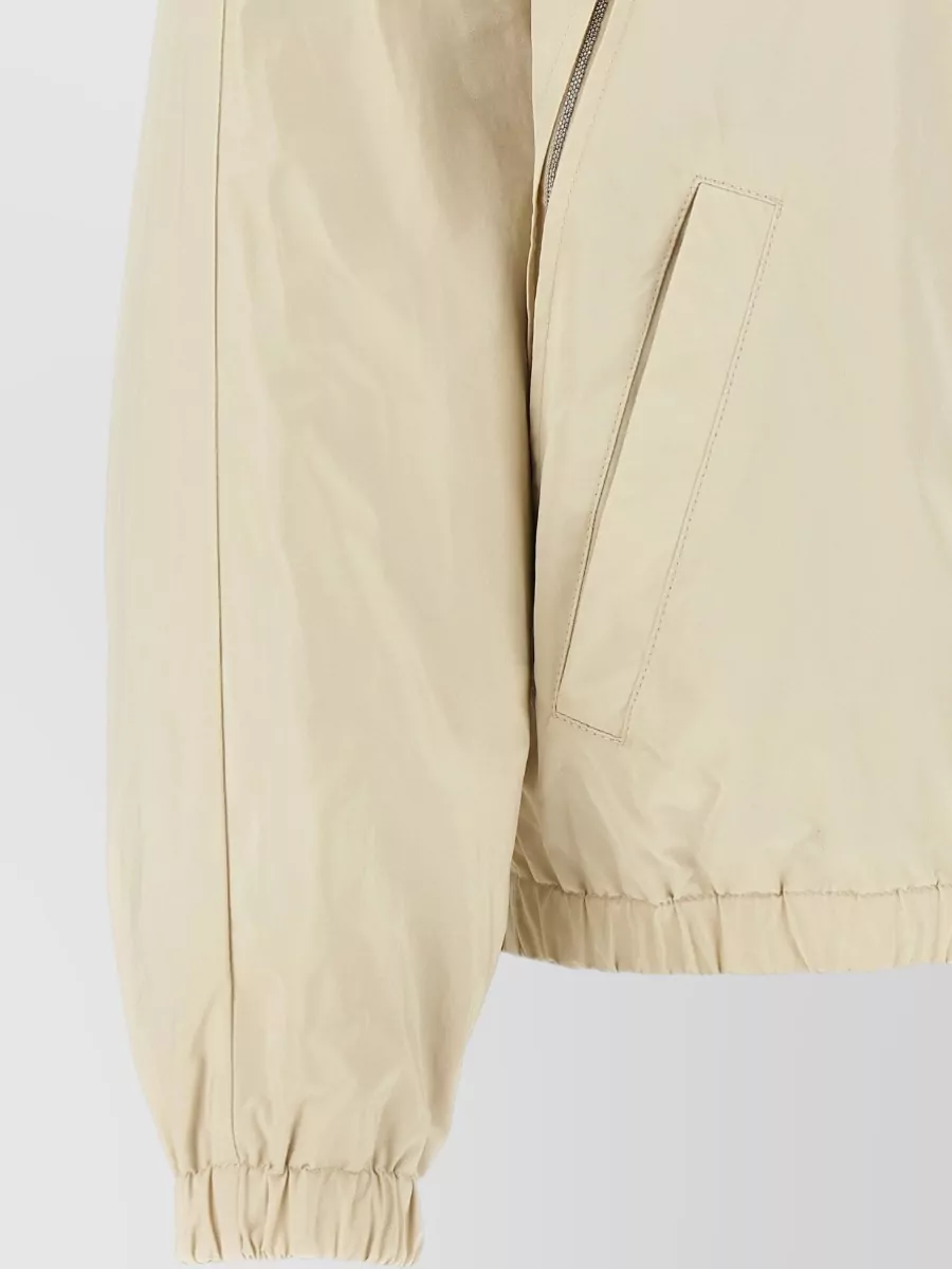 Peserico Technical Hooded Bomber Jacket