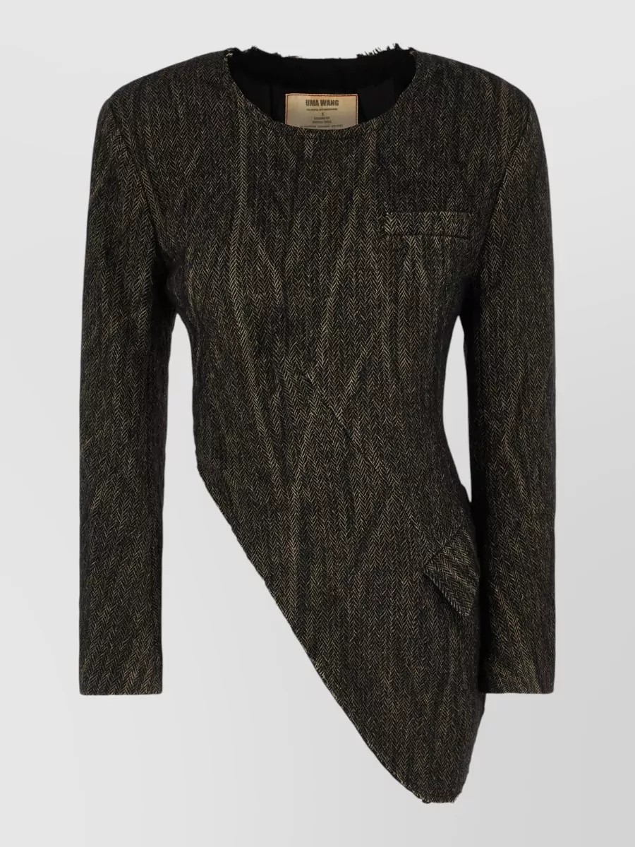 Uma Wang fitted jacket