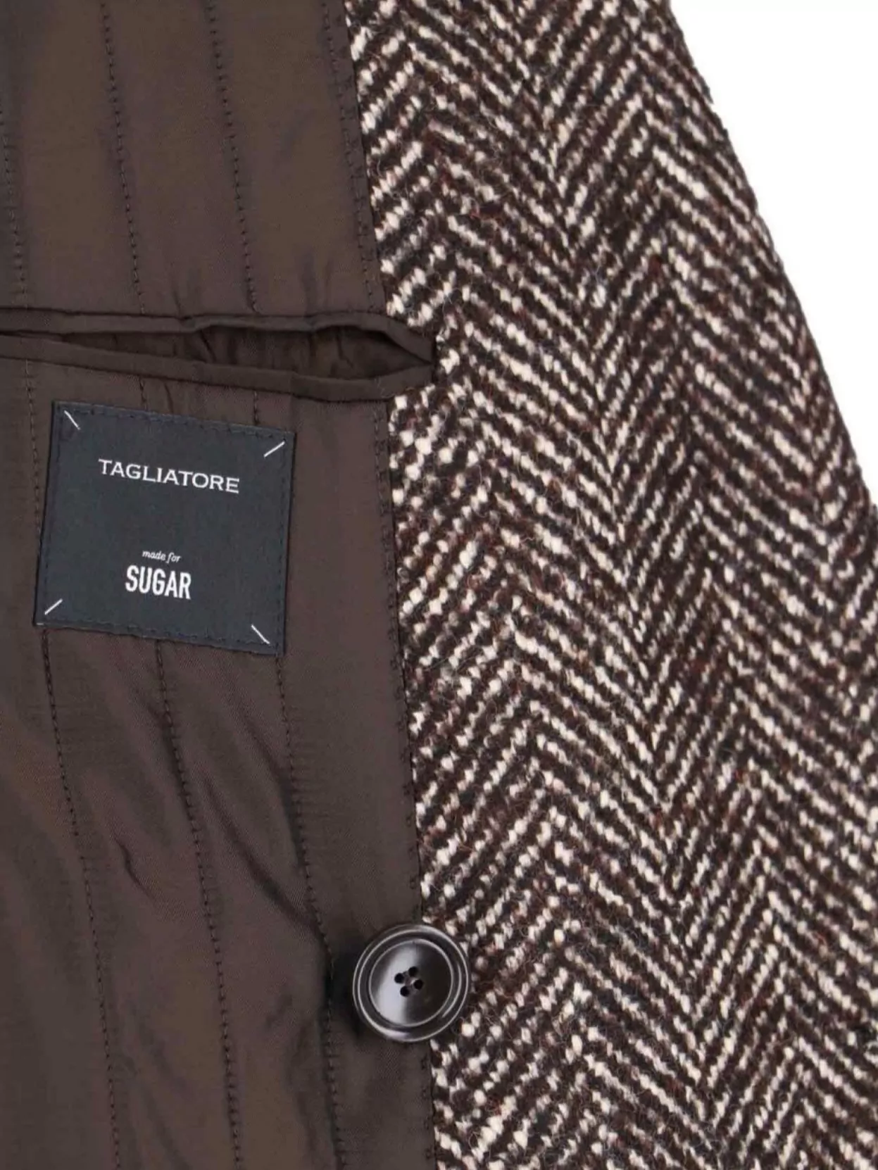 Tagliatore Double-Breasted Jacket With Notch Lapel And Button Detailing