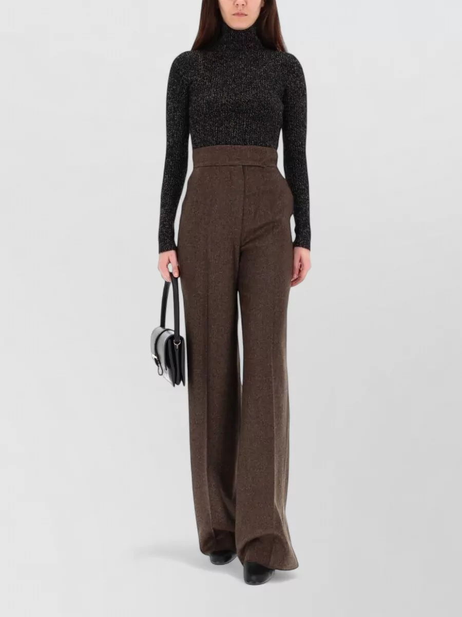 Max Mara Wool cashmere turtleneck sweatshirt