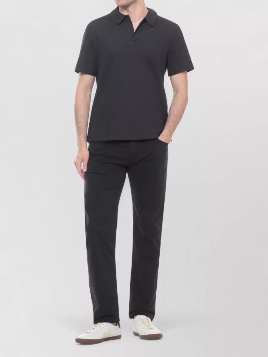 Jacob Cohen Silk Cotton Short-Sleeve Polo Shirt