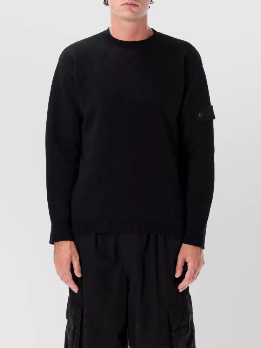 Stone Island cotton cashmere crewneck tank top