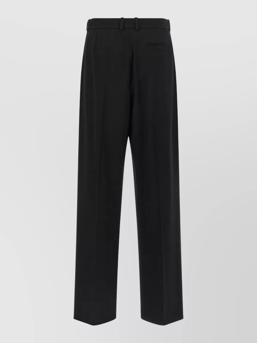 The Row Virgil Tailored Trousers Belt Loops Back Pocket