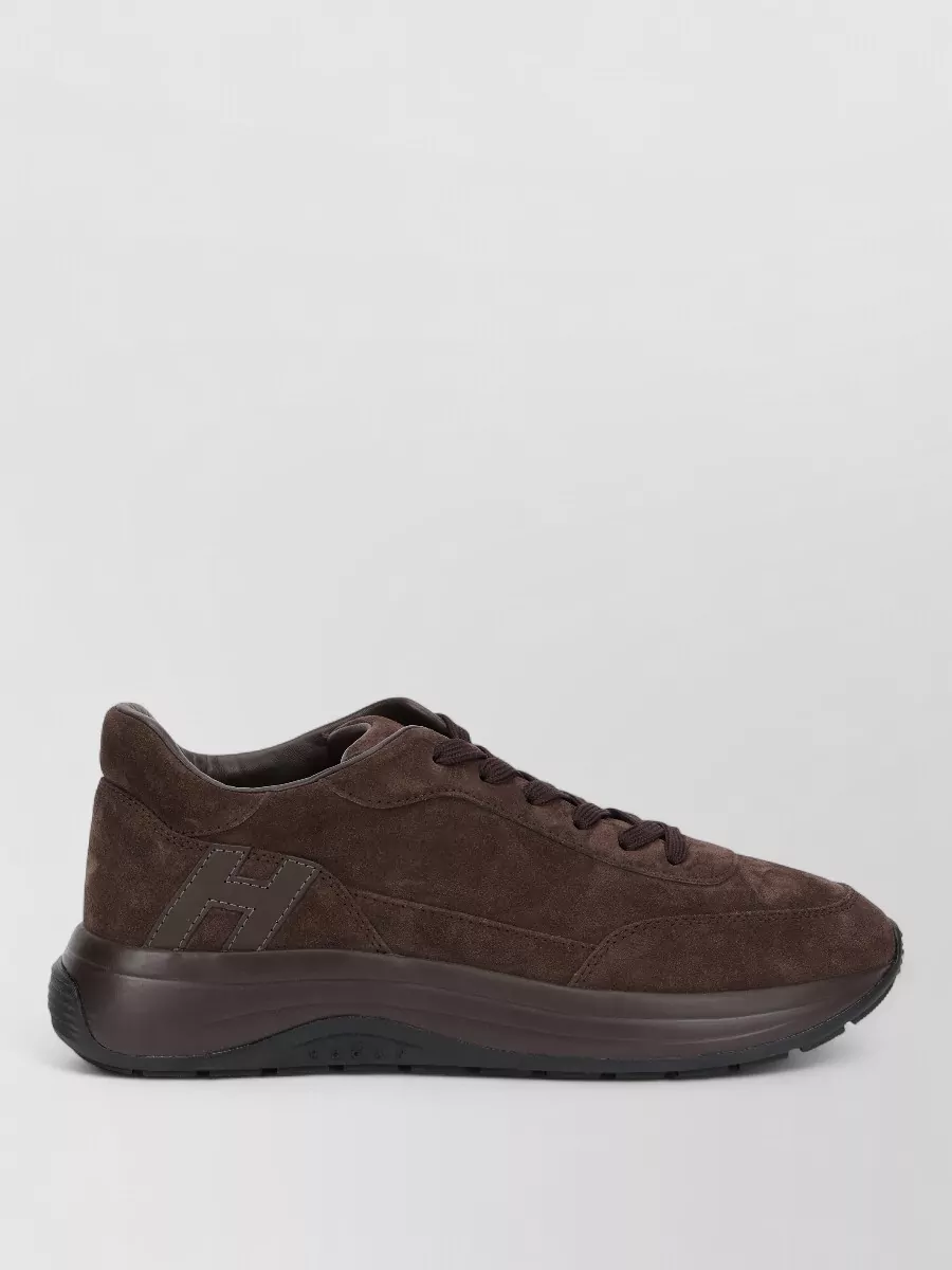 Hogan Suede Low-Top Sneakers
