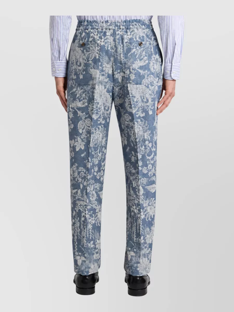 Etro Cotton Chino Shorts