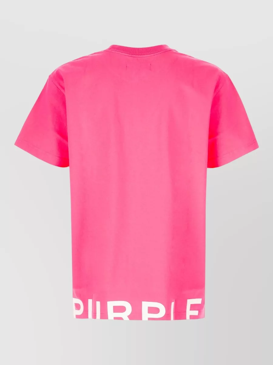 Purple Cotton T-Shirt