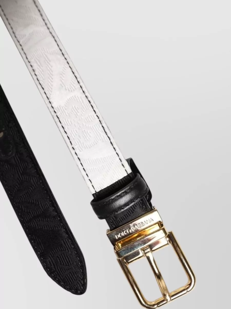 Dolce&Gabbana Leather Patchwork Belt