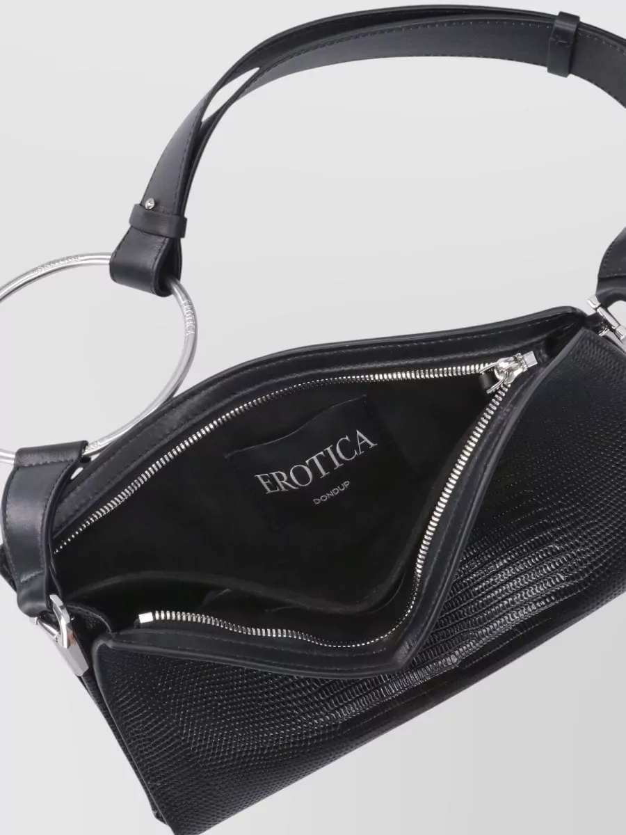 Dondup Calf Leather Shoulder Bag
