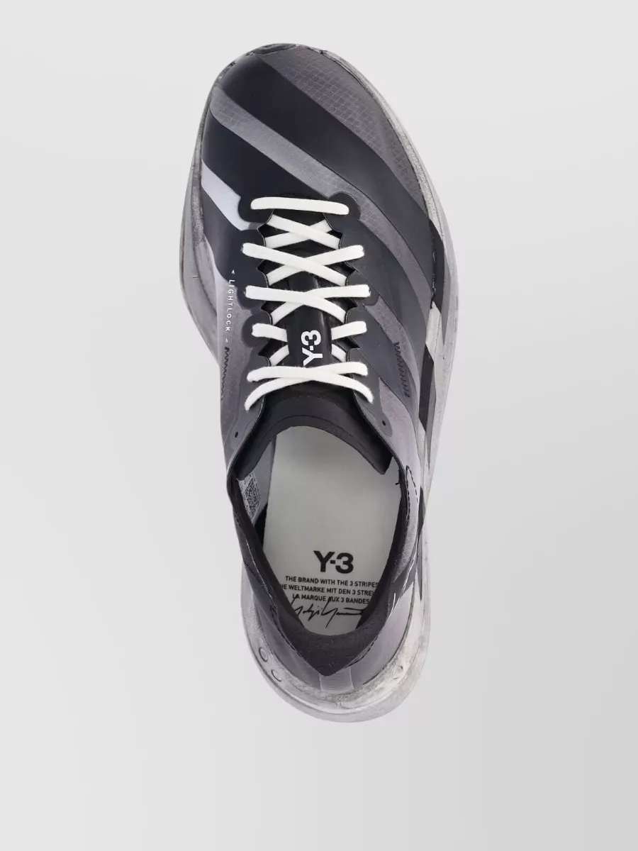 Y-3 Low Top Lace-Up Sneakers