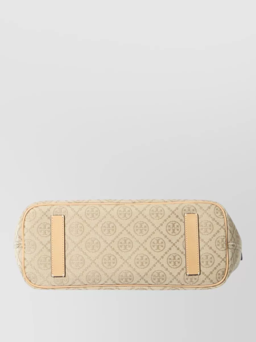 Tory Burch T Monogram Small Jacquard Tote Bag