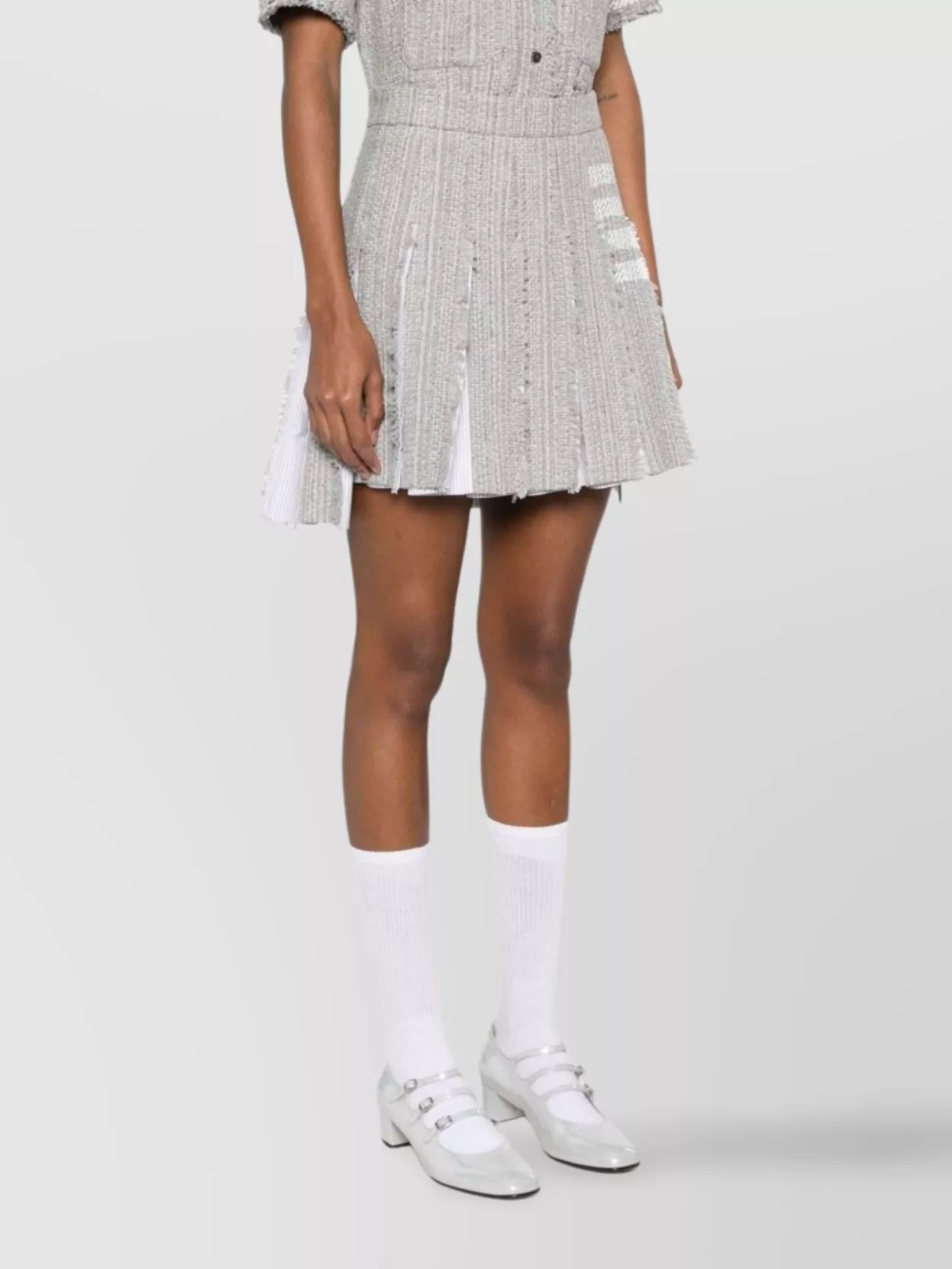 Thom Browne Knee Length And Midi Skirts With Belt Loops