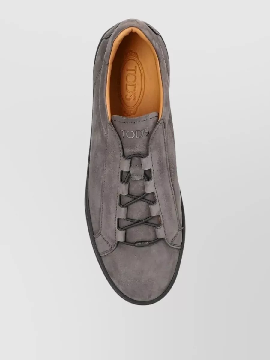 Tod's Leather Lace-Up Sneakers