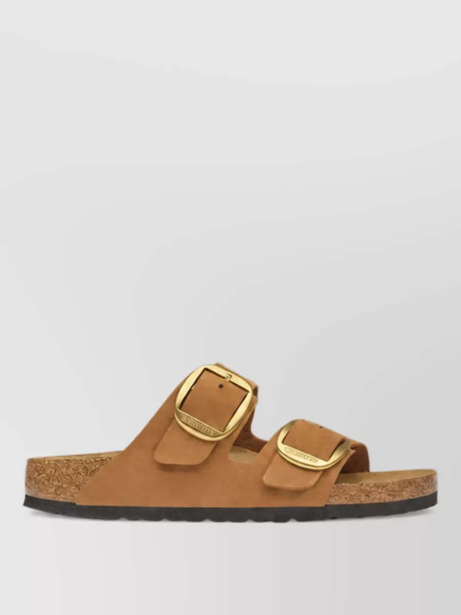 Birkenstock Leather Flat Sandals