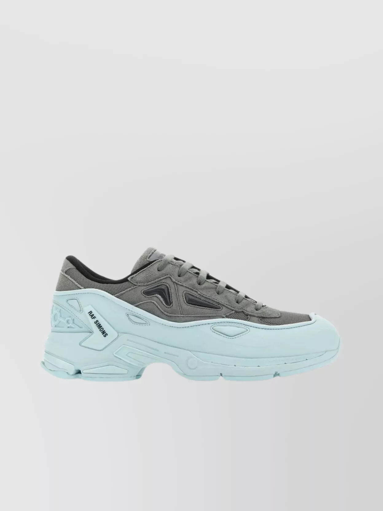 Shop Raf Simons Ankle Padded Round Toe Sneakers