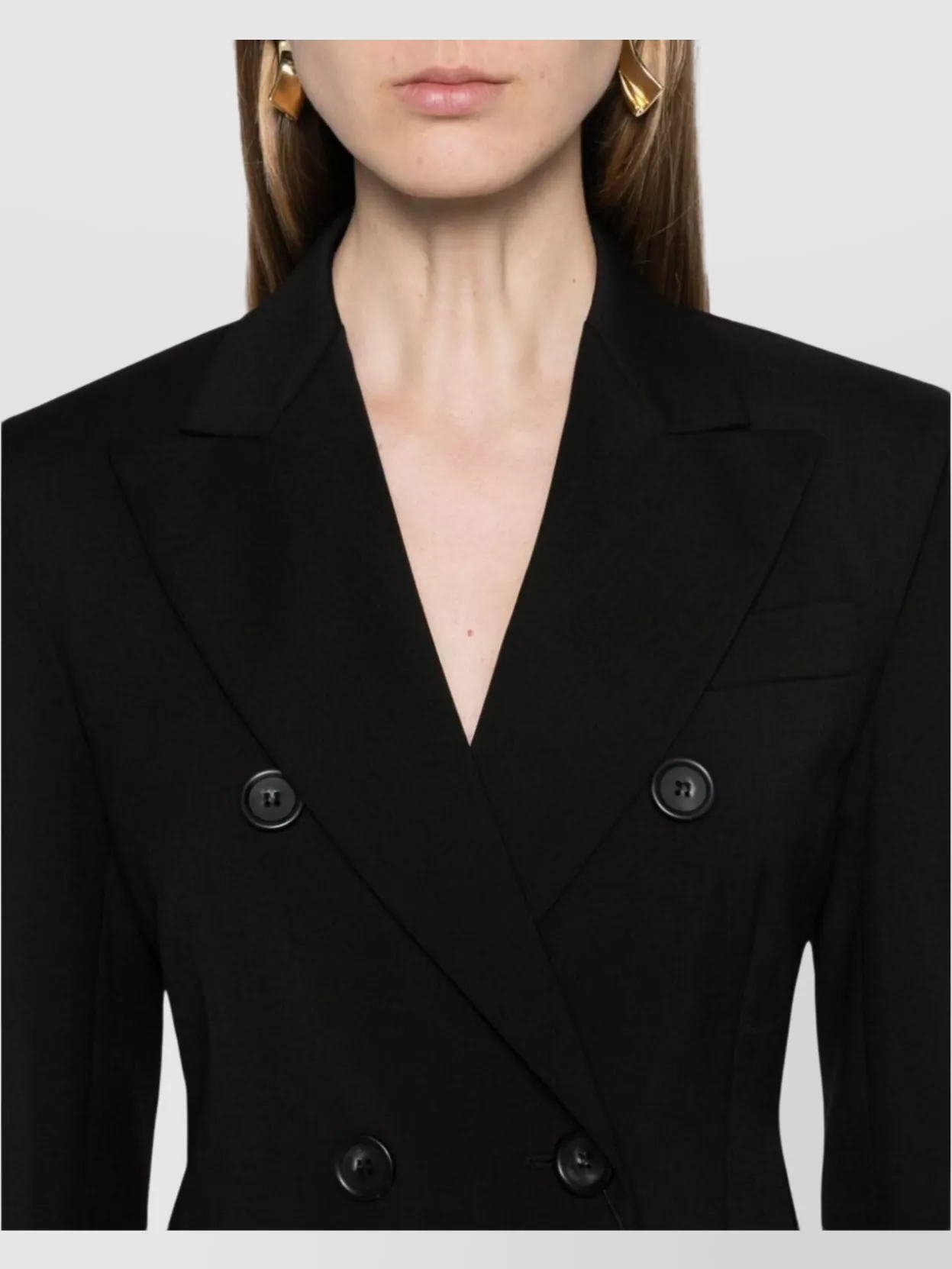 Sportmax Adamo Jacket With Notched Lapels And Pockets