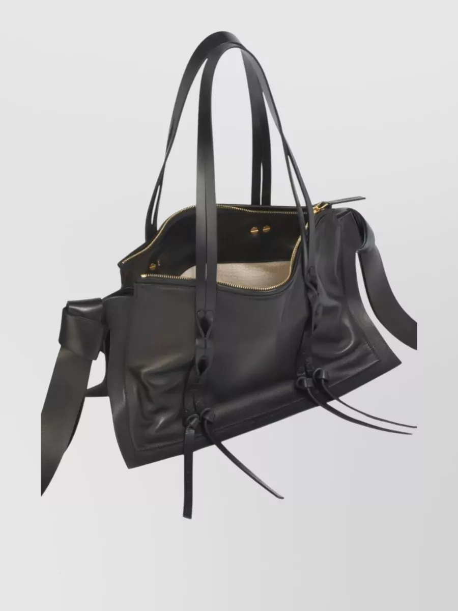 Marni Small Leather Tote Bag