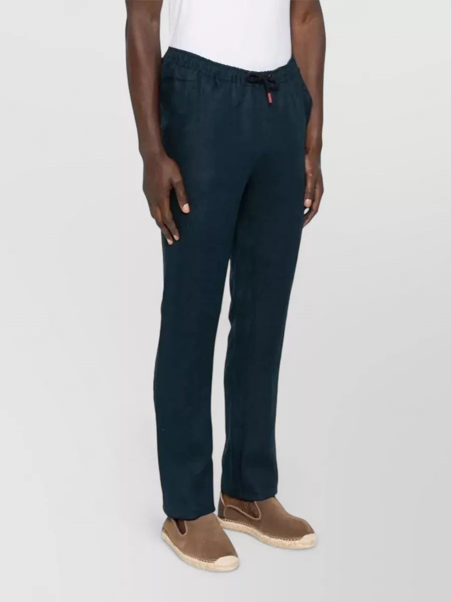 Kiton Tailored Trousers Featuring Side And Back Pockets
