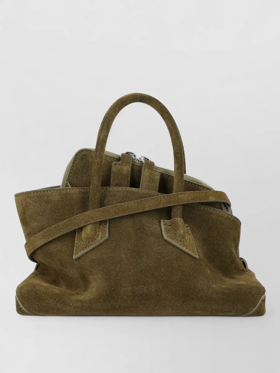 The Attico Mini Suede Tote Bag