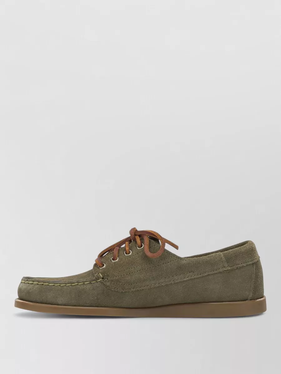 Sebago Leather Askook Lace-Up Boat Shoes