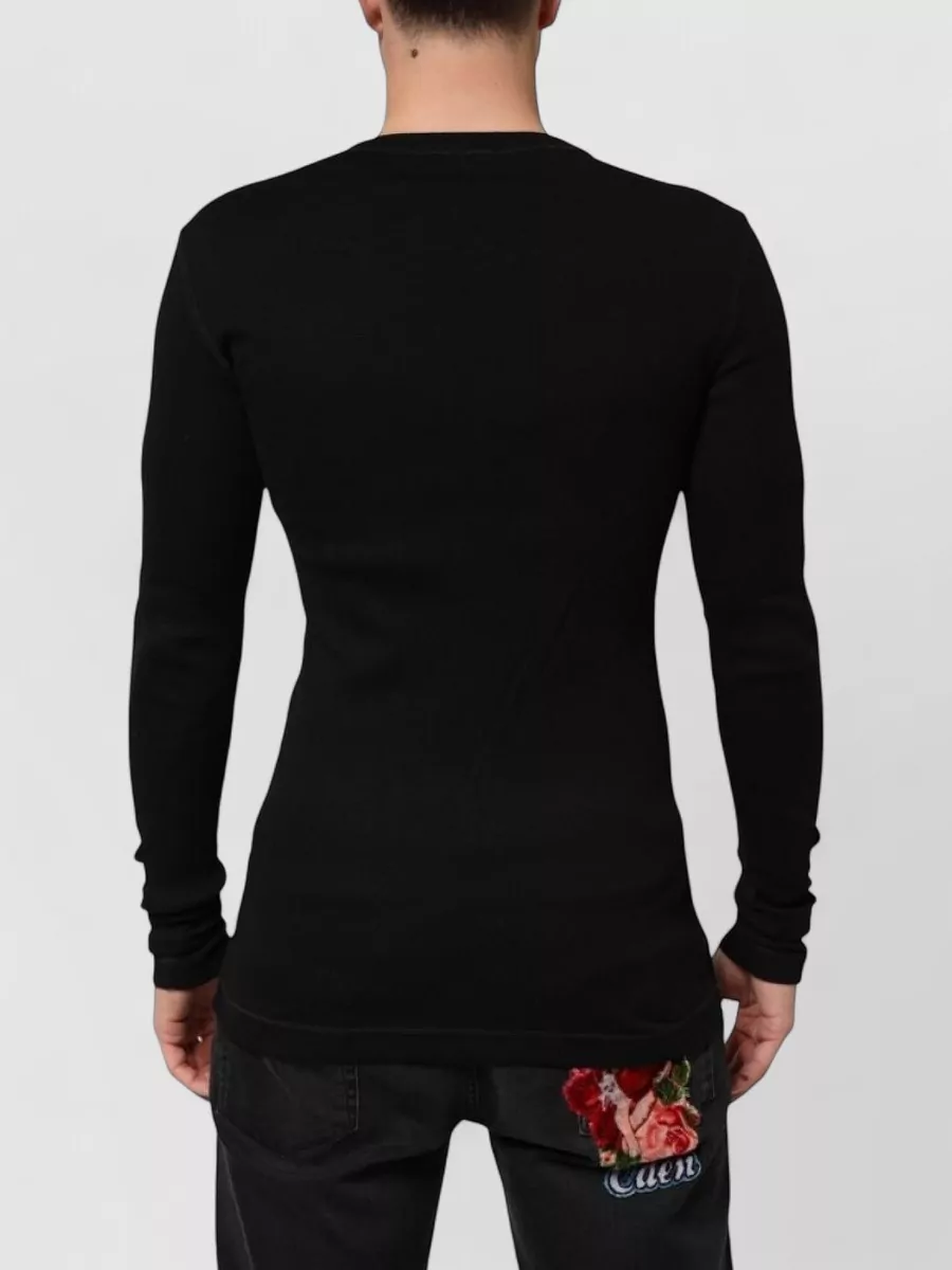 Dolce&Gabbana Cotton Slim-Fit V-Neck Button-Up Cardigan