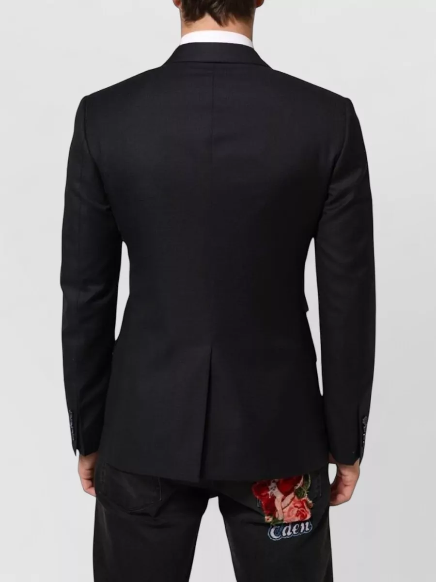 Dolce&Gabbana Wool Two Button Suit Blazer