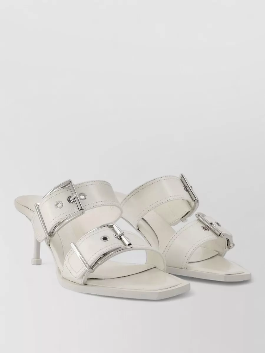 Alexander McQueen leather platform sandals