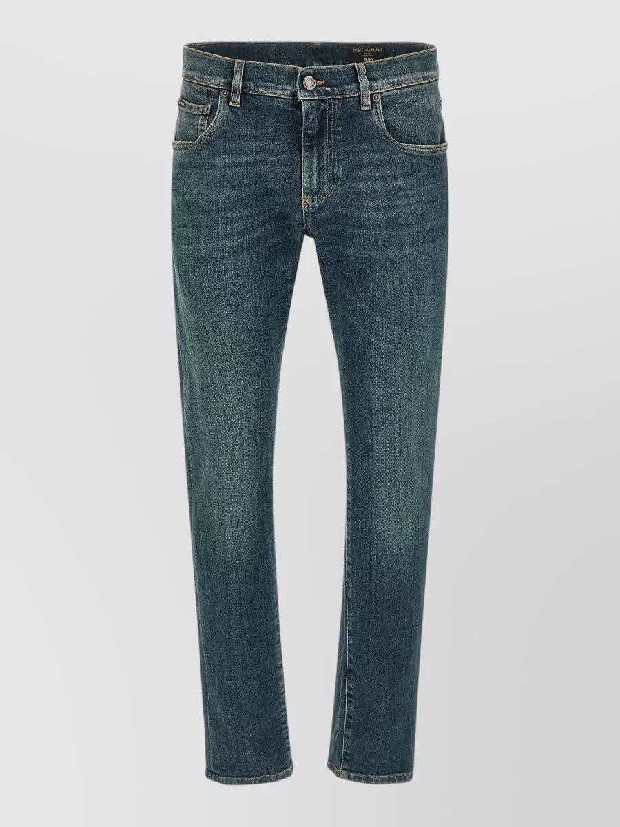 Dolce&Gabbana denim low-rise skinny jeans