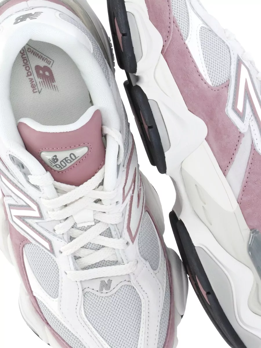 New Balance Leather And Mesh Low-Top Sneakers