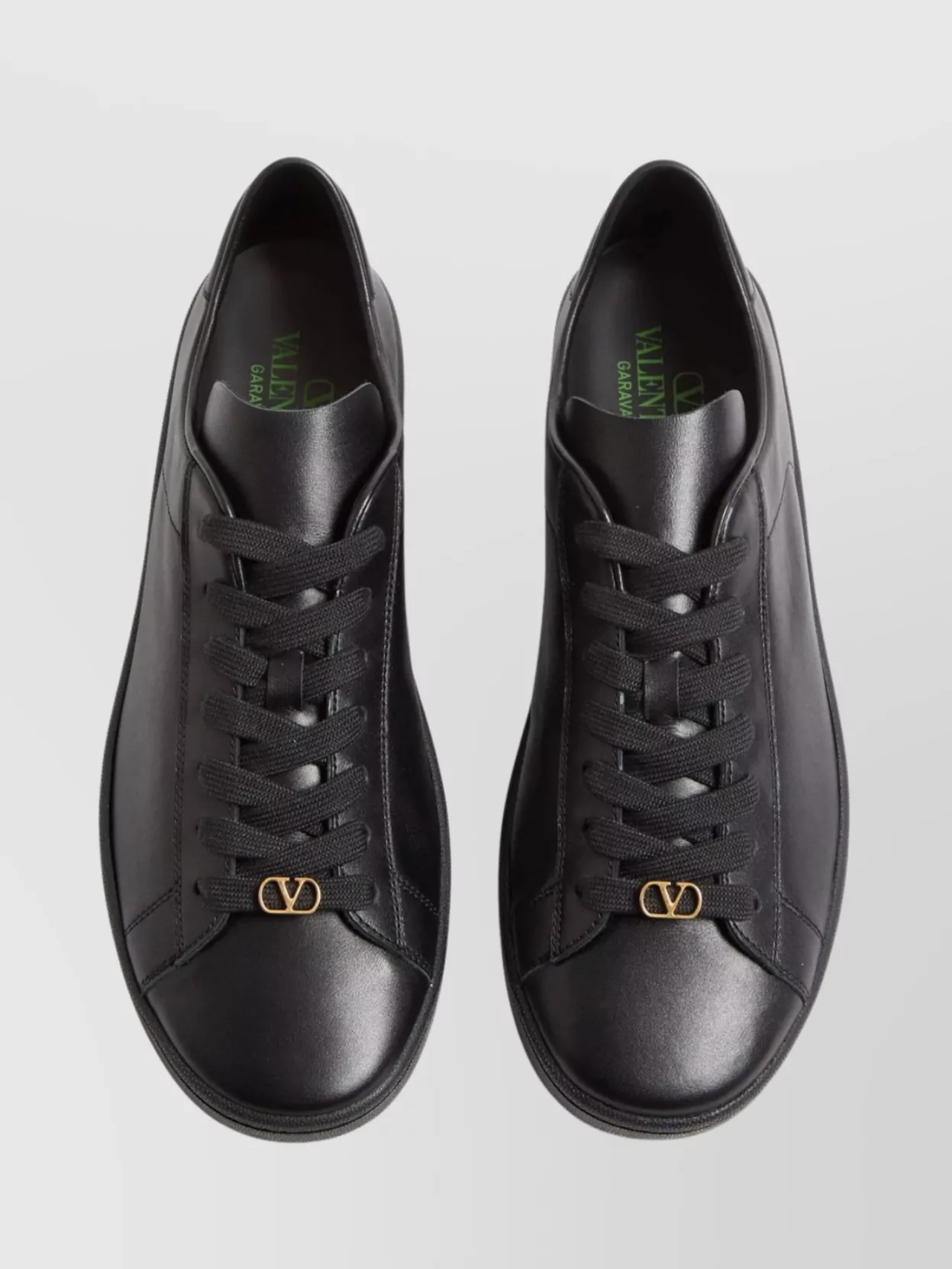 Valentino Royco Signature Brass Vlogo Low-top Sneakers