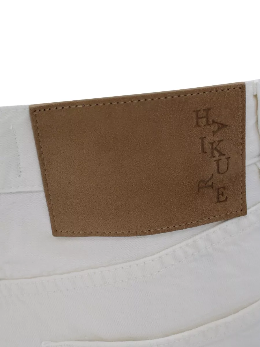 Haikure Twill Straight-Leg Knee-Length Shorts