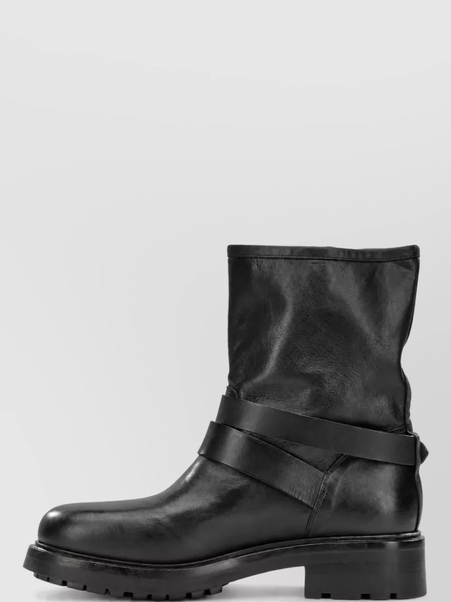 Strategia Leather Ankle Boots