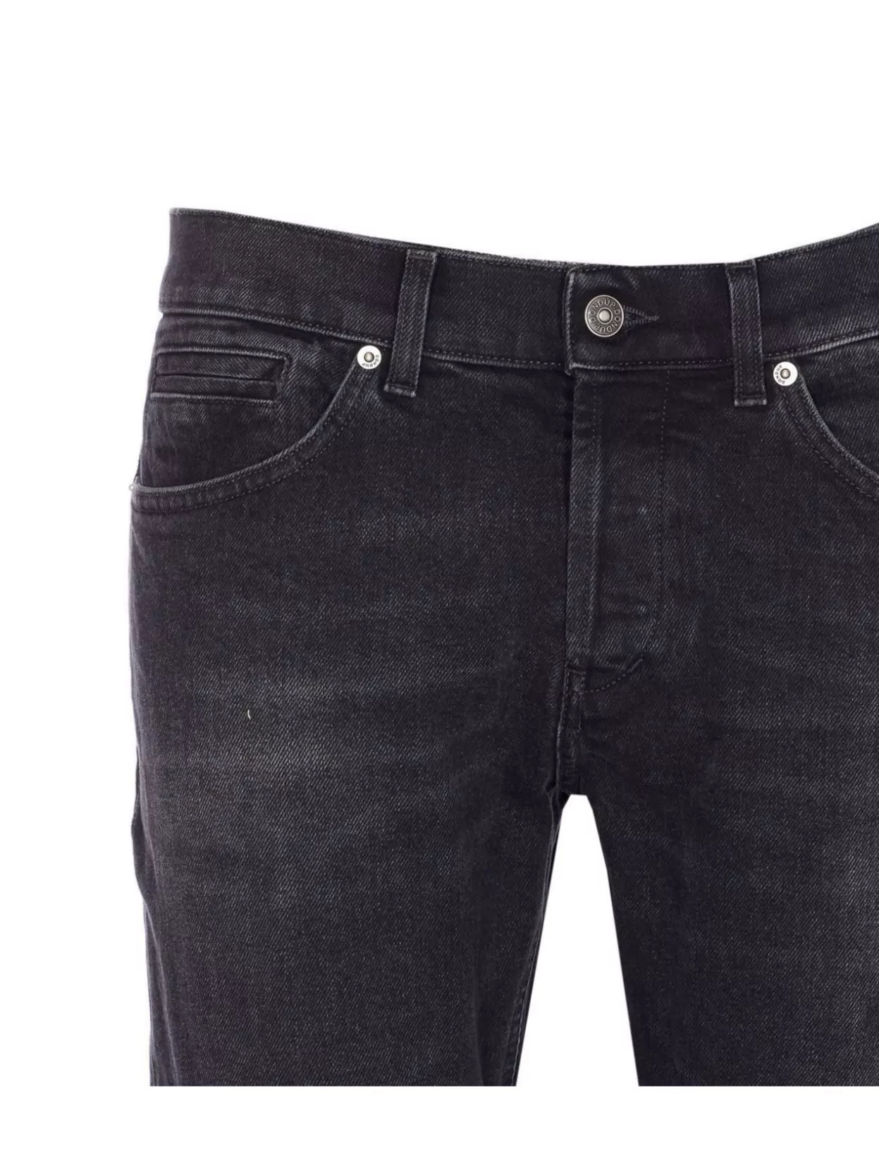 Dondup Slim Fit Trousers Rolled Cuffs