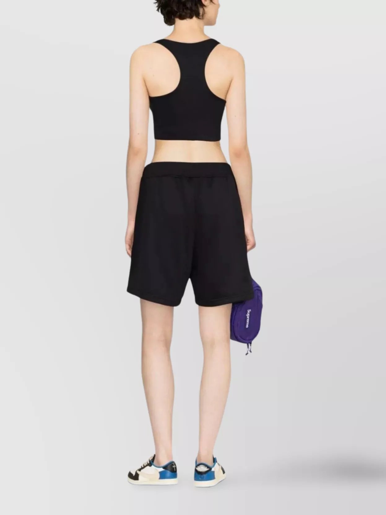 Dsquared2 Icon-stripe Drawstring Shorts Featuring Ruched Detailing