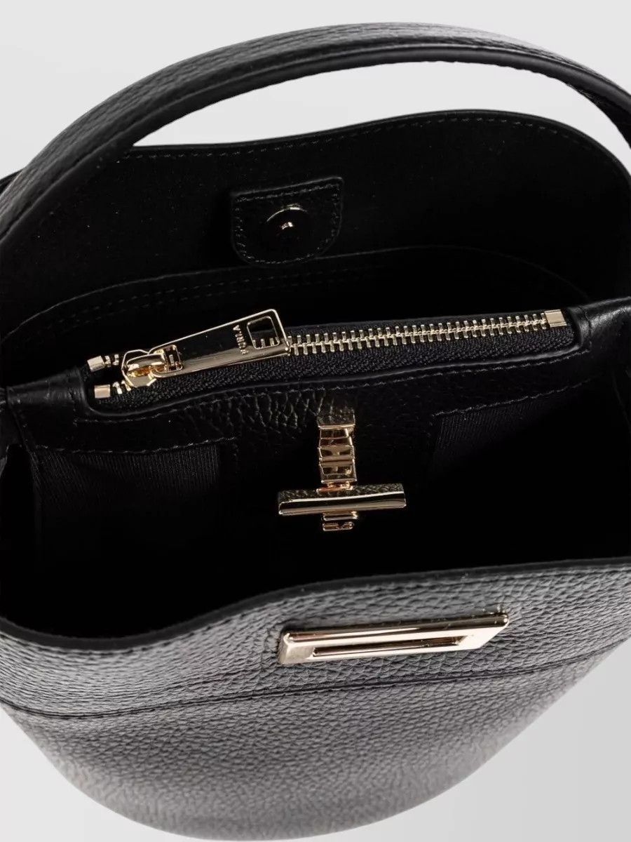 Furla Leather Bucket Bag
