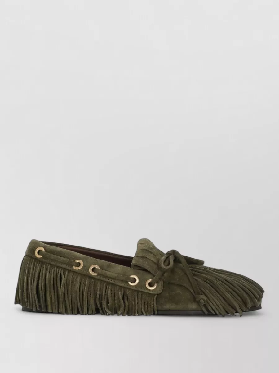 Etro Suede Moccasins