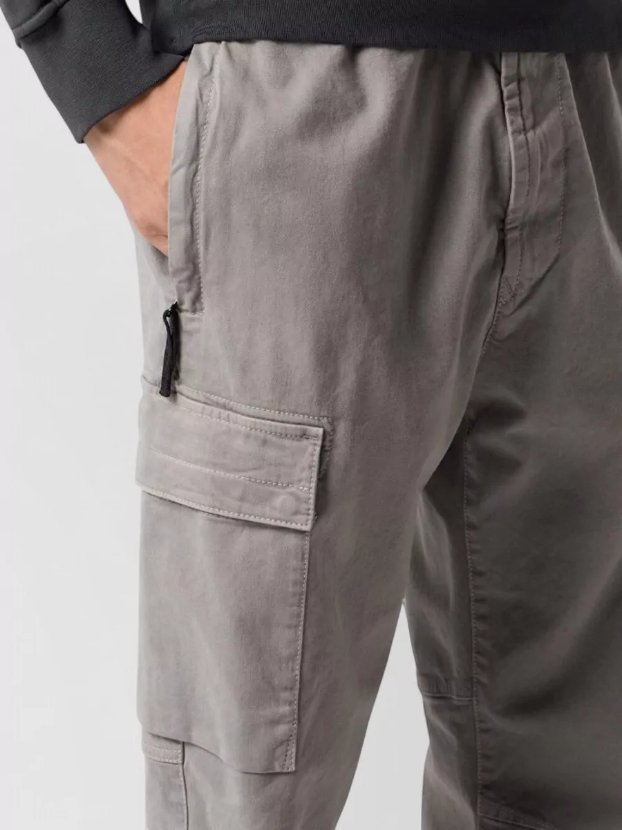 Stone Island Cotton Cargo Sweatpants