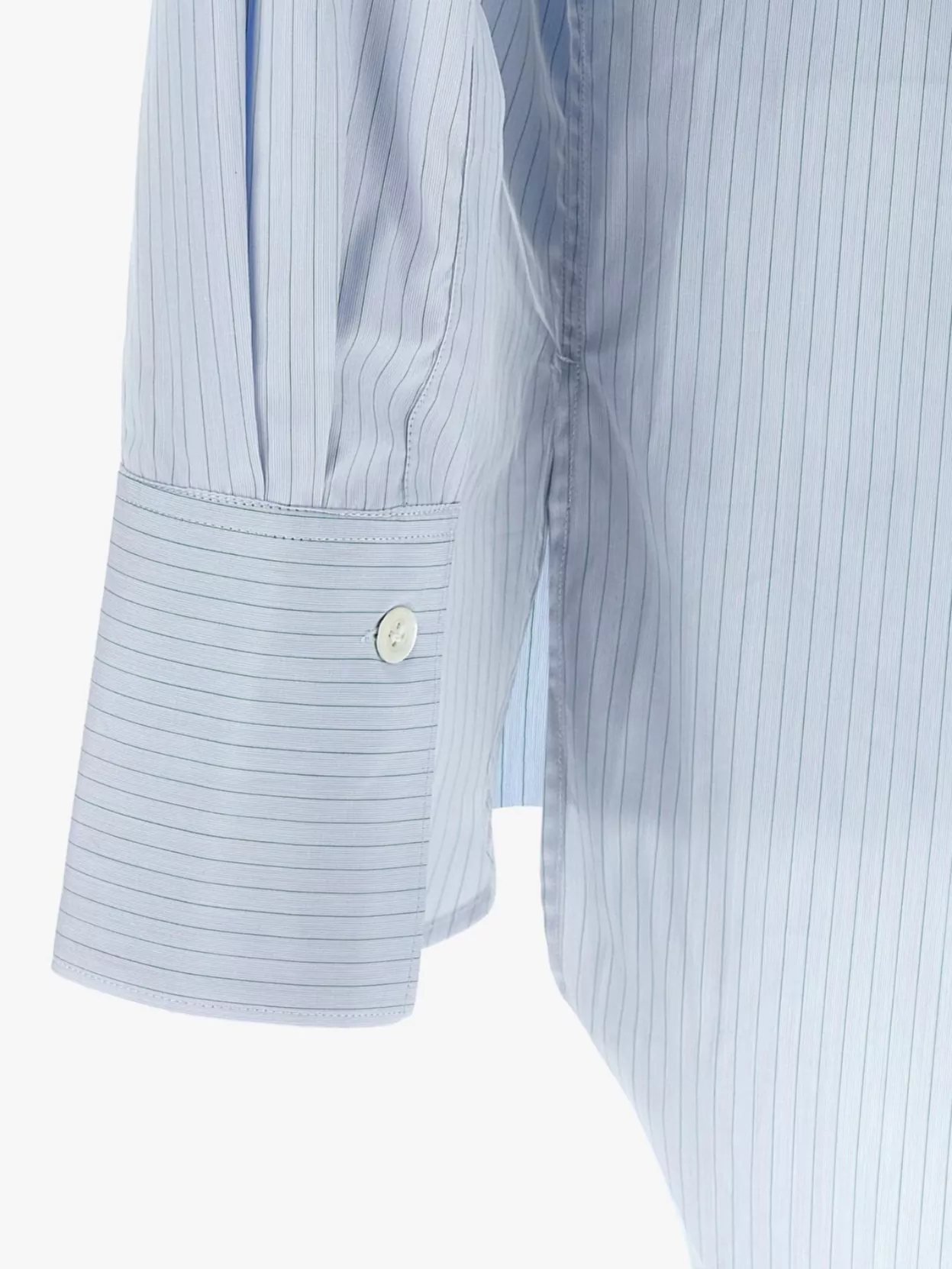 Namacheko Striped Shirt Button-Down Collar