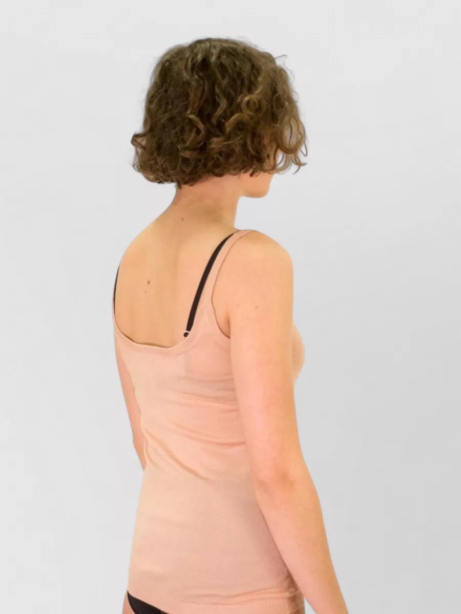 La Rose Cashmere Silk Tank Top