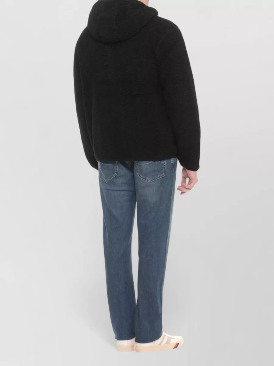 K-Way Reversible Hooded Short Jacket High Neck