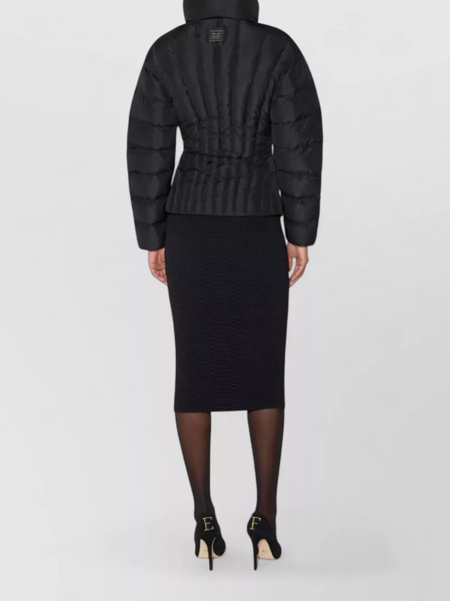 Elisabetta Franchi Quilted Down Jacket