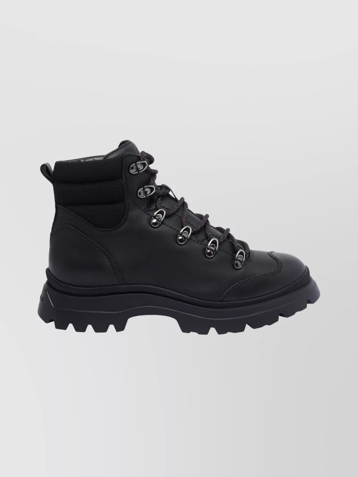 Hogan Lace-Up Chunky Sole Ankle Booties