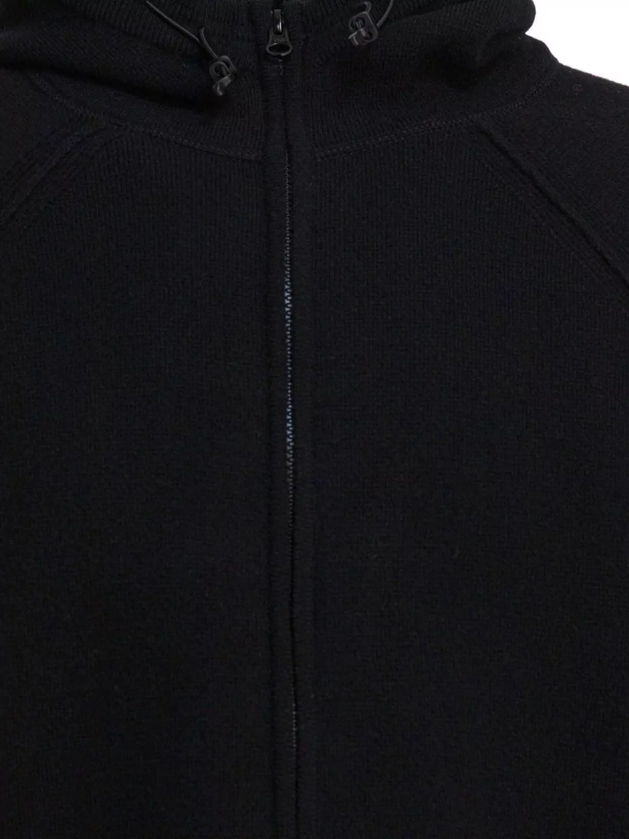 C.p. Company Patched Arm Hooded Knitwear