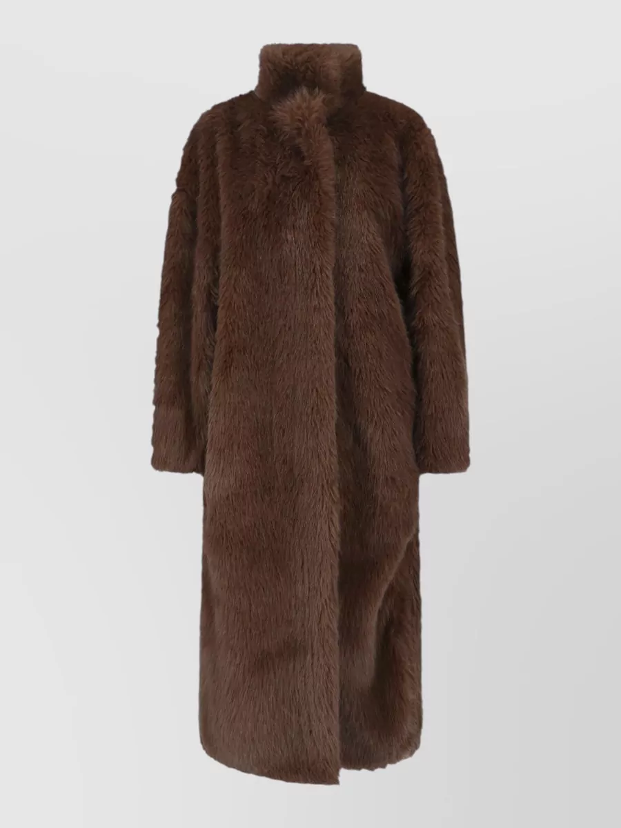 The Frankie Shop faux fur robe coat
