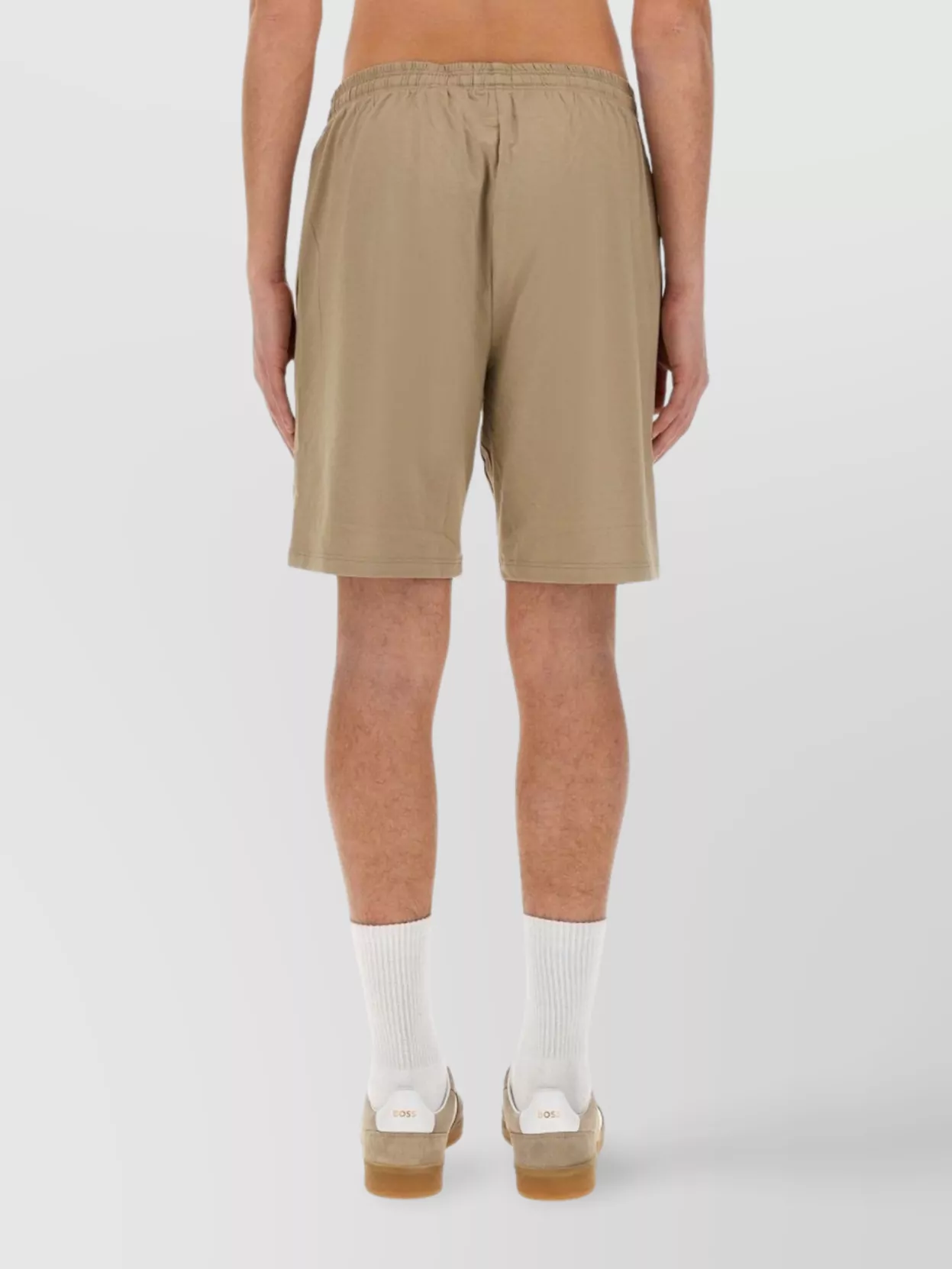 Boss Comfortable Bermuda Shorts Elastic Waistband