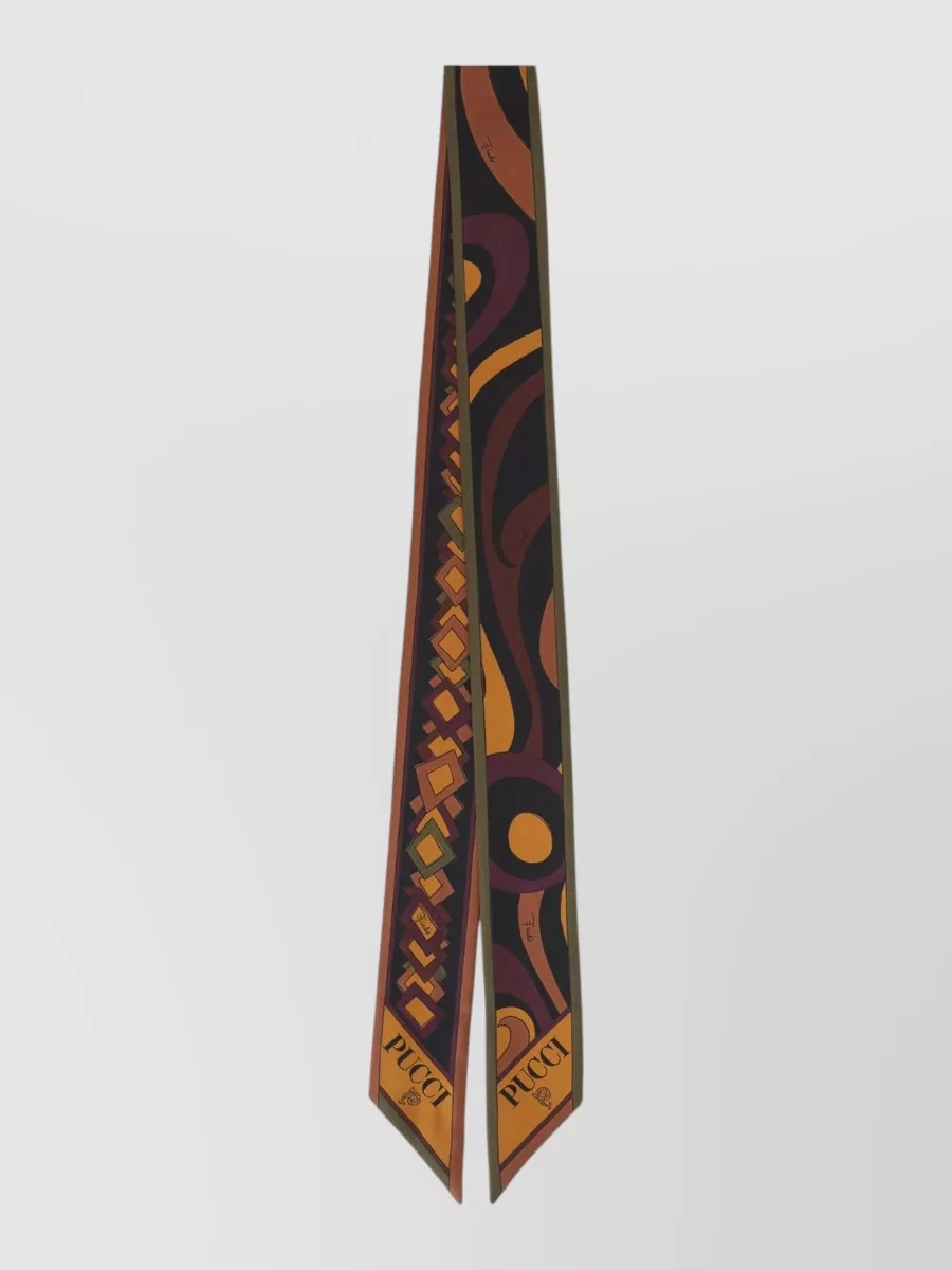 Pucci silk printed bandeau