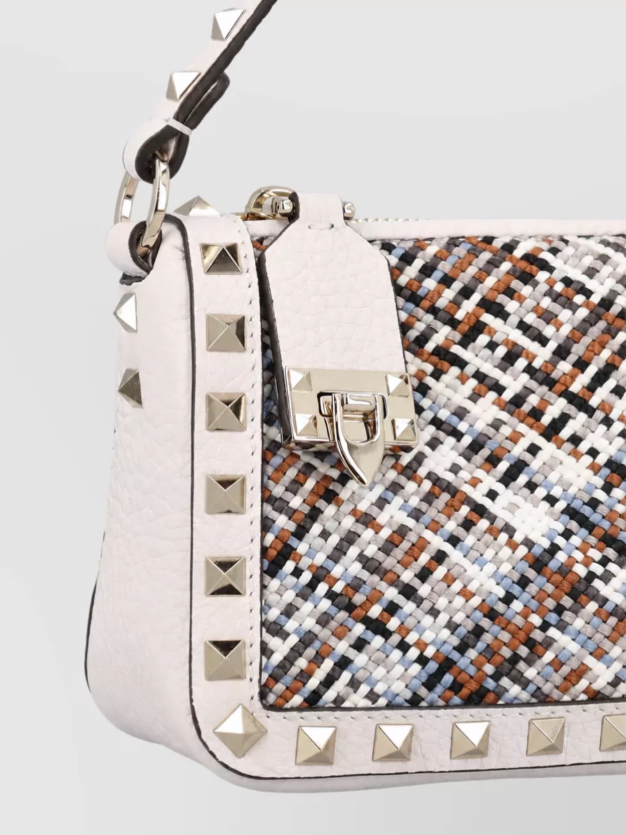Valentino Garavani Rockstud Spike Leather Shoulder Bag