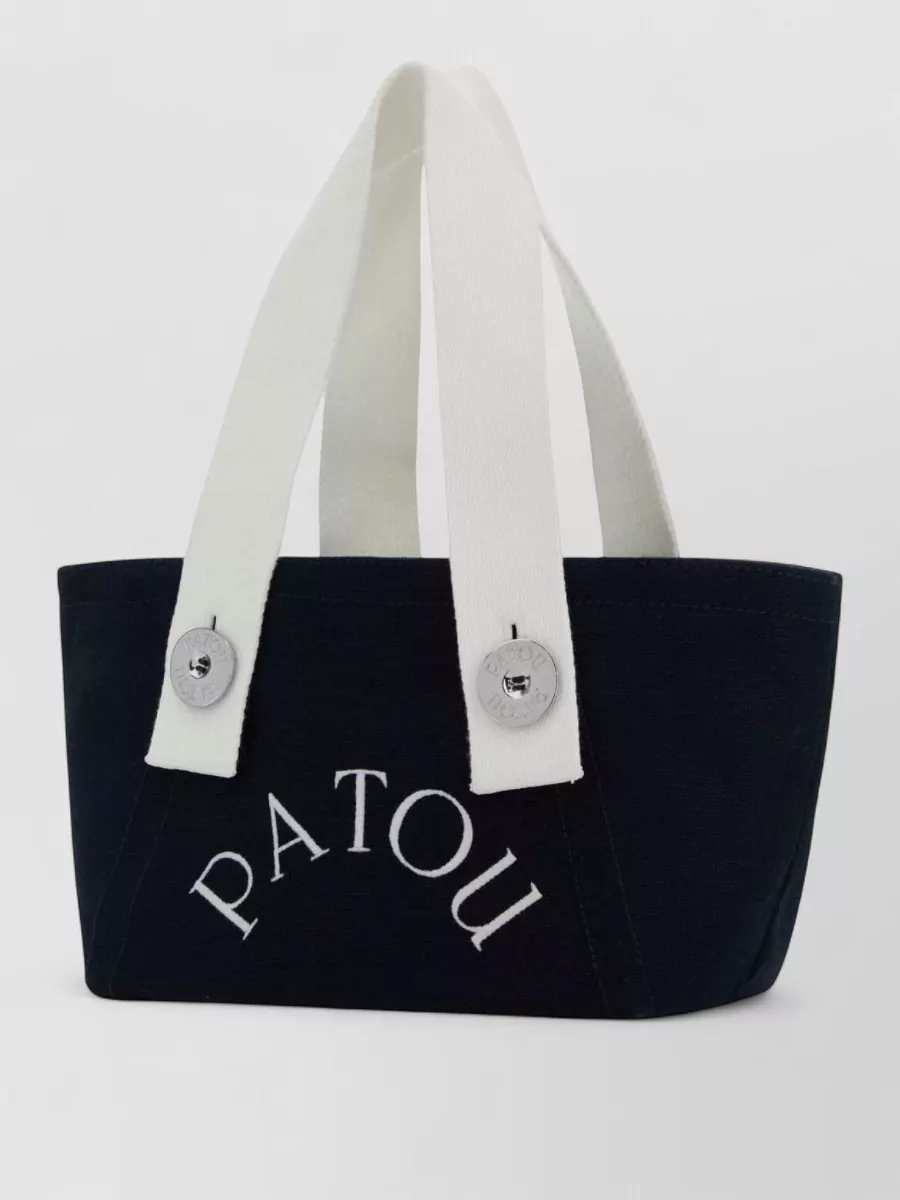 Patou Canvas Tote Bag