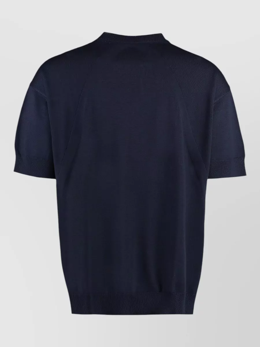 Jil Sander Wool Short-Sleeve T-Shirt