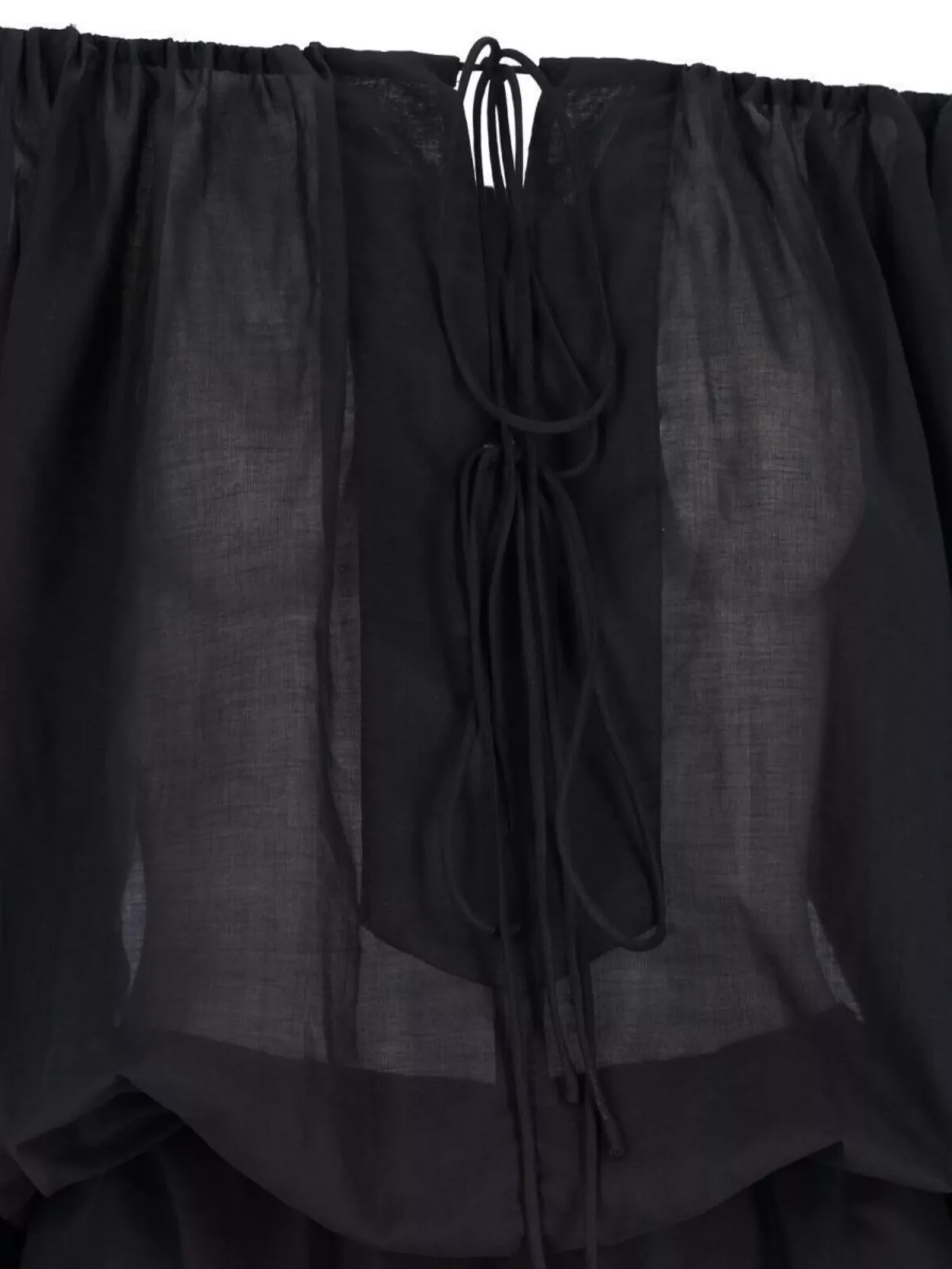 The Andamane Dress Knee Length Elasticated Neckline