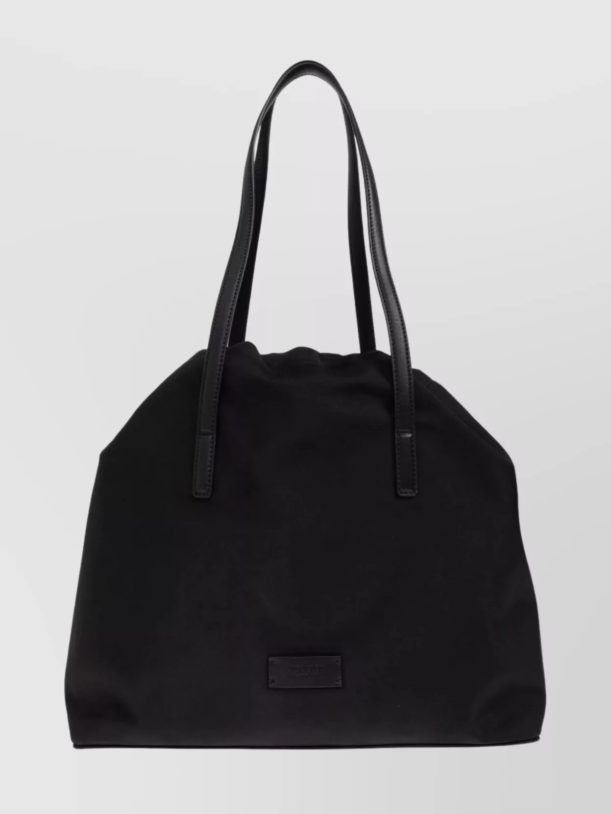 Moncler Modern Drawstring Tote Metal Accents